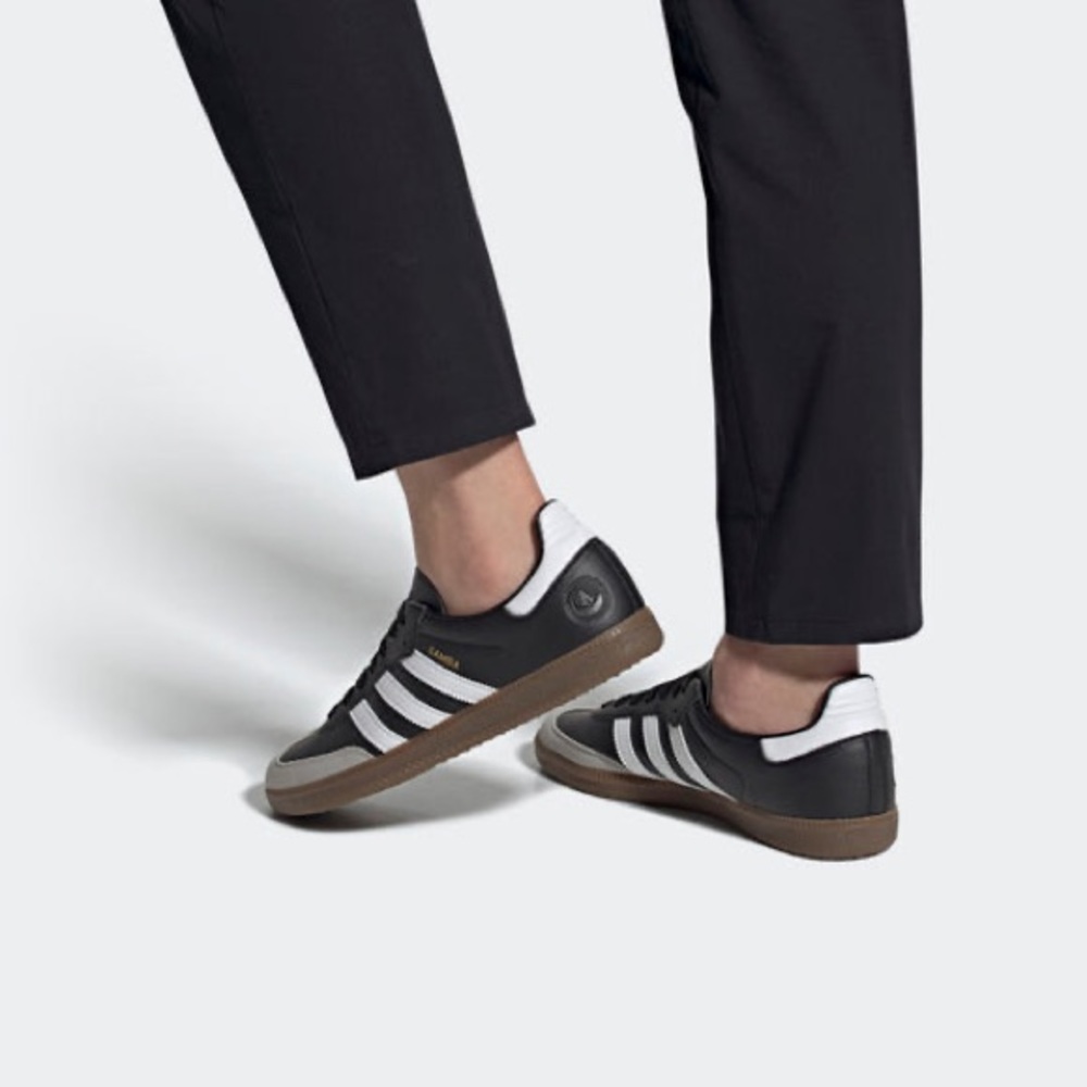 ADIDAS SAMBAS vegan black sneakers